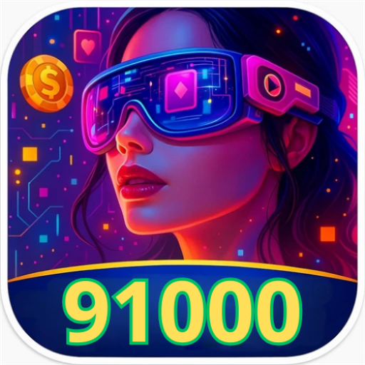 Imagem promocional da 91000 mostrando a plataforma e suas vantagens