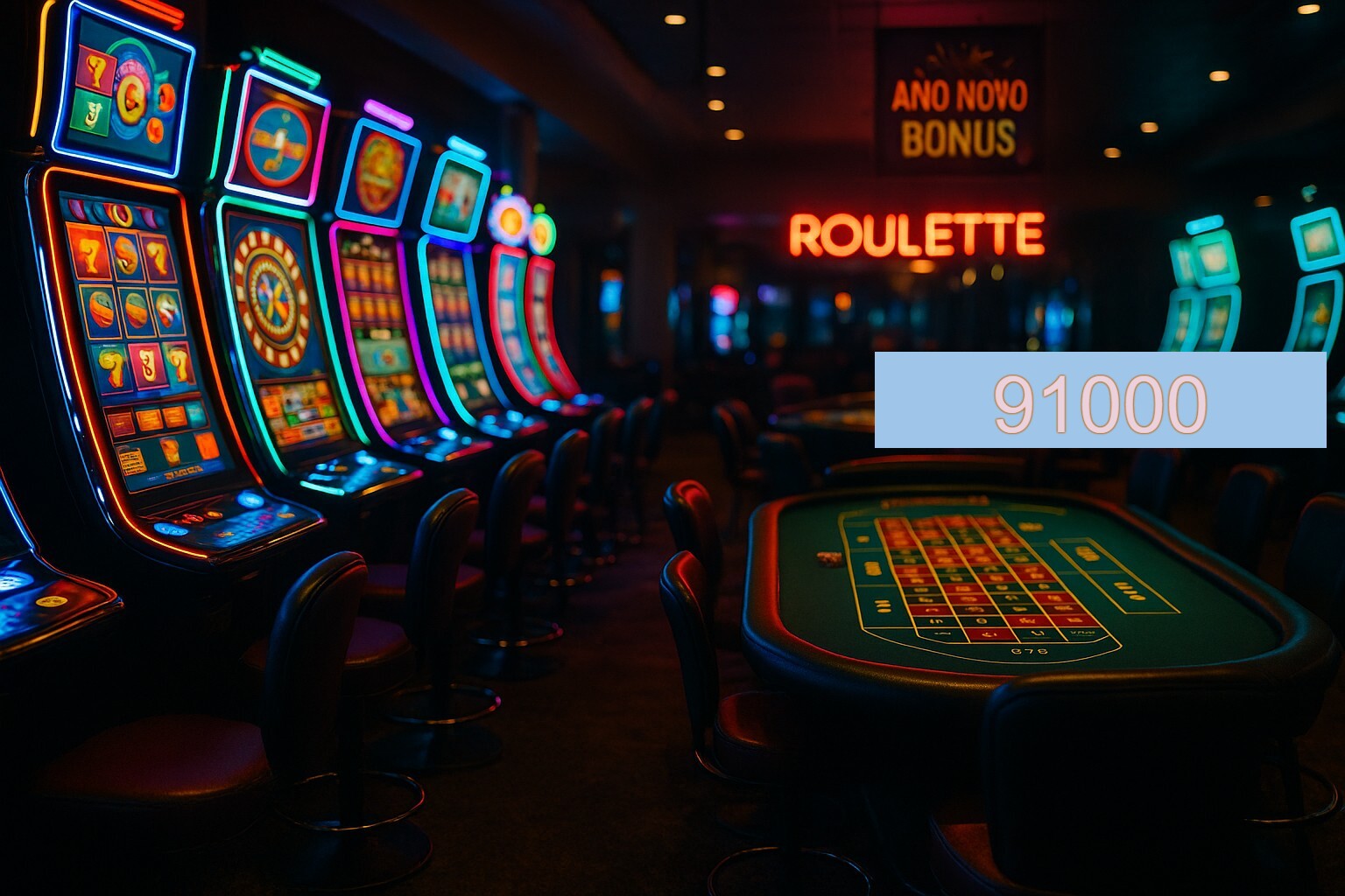 Jogos emocionantes no 91000